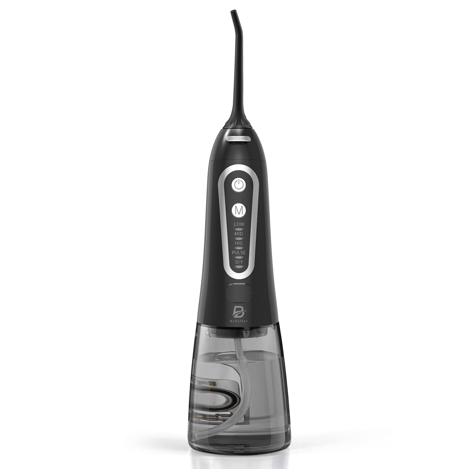 ByDiffer Cordless Water Flosser Teeth Cleaner with 5 DIY Modes and Tip